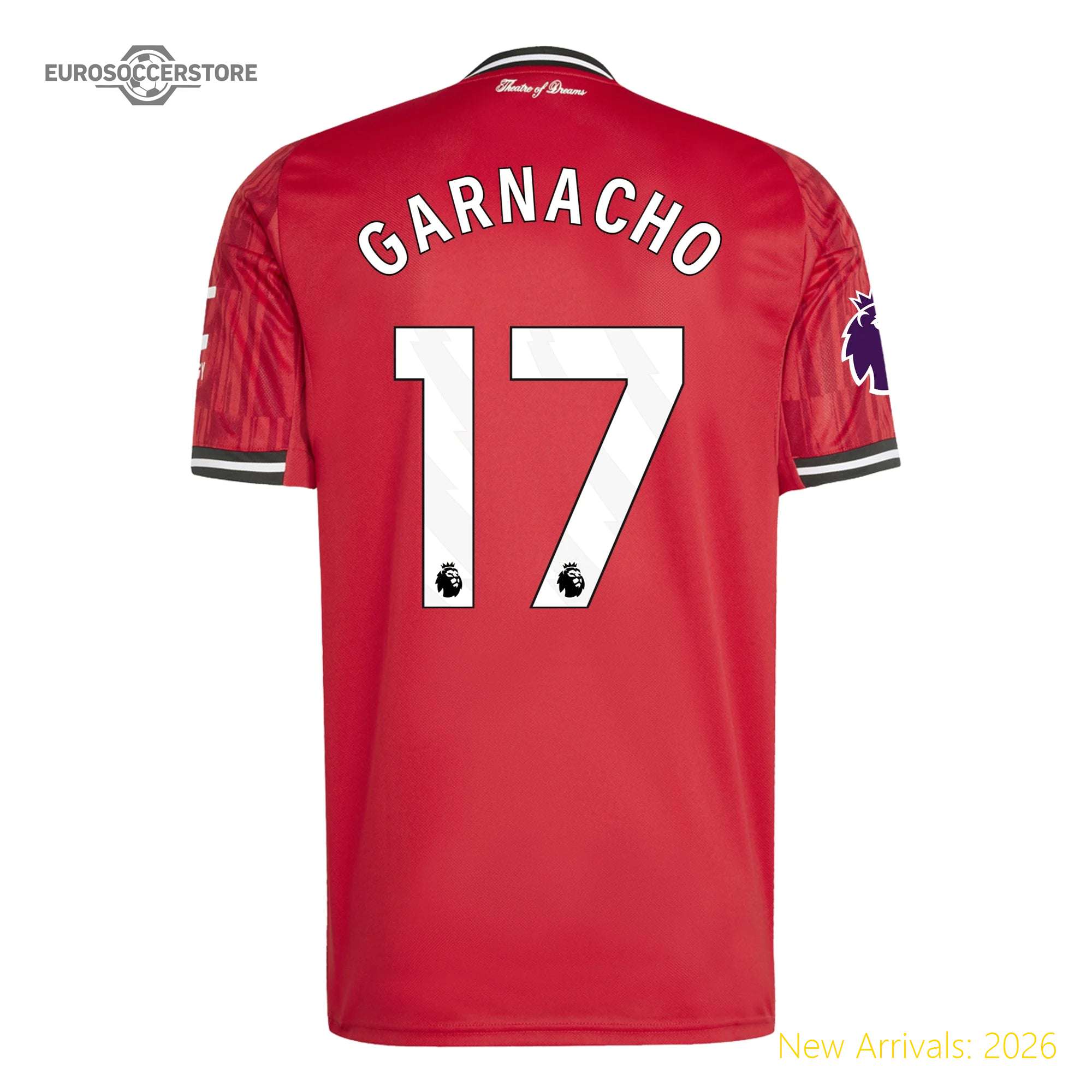 Eye-catching Official Men Mun Attacking Threat Home Jersey 2023