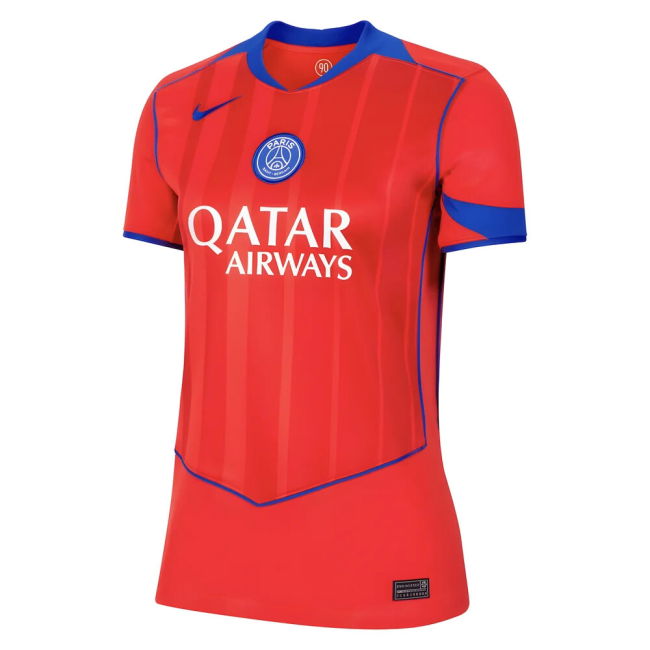 2025-2026 Replica Psg Third - Fan Edition Retro - Machine Washable