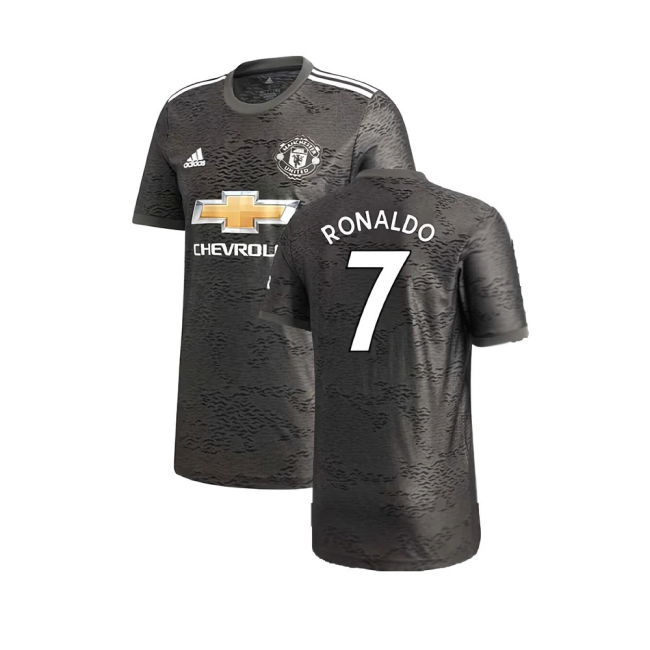 Manchester United 2020-21 Away Jersey ((Excellent) L) (RONALDO 7)