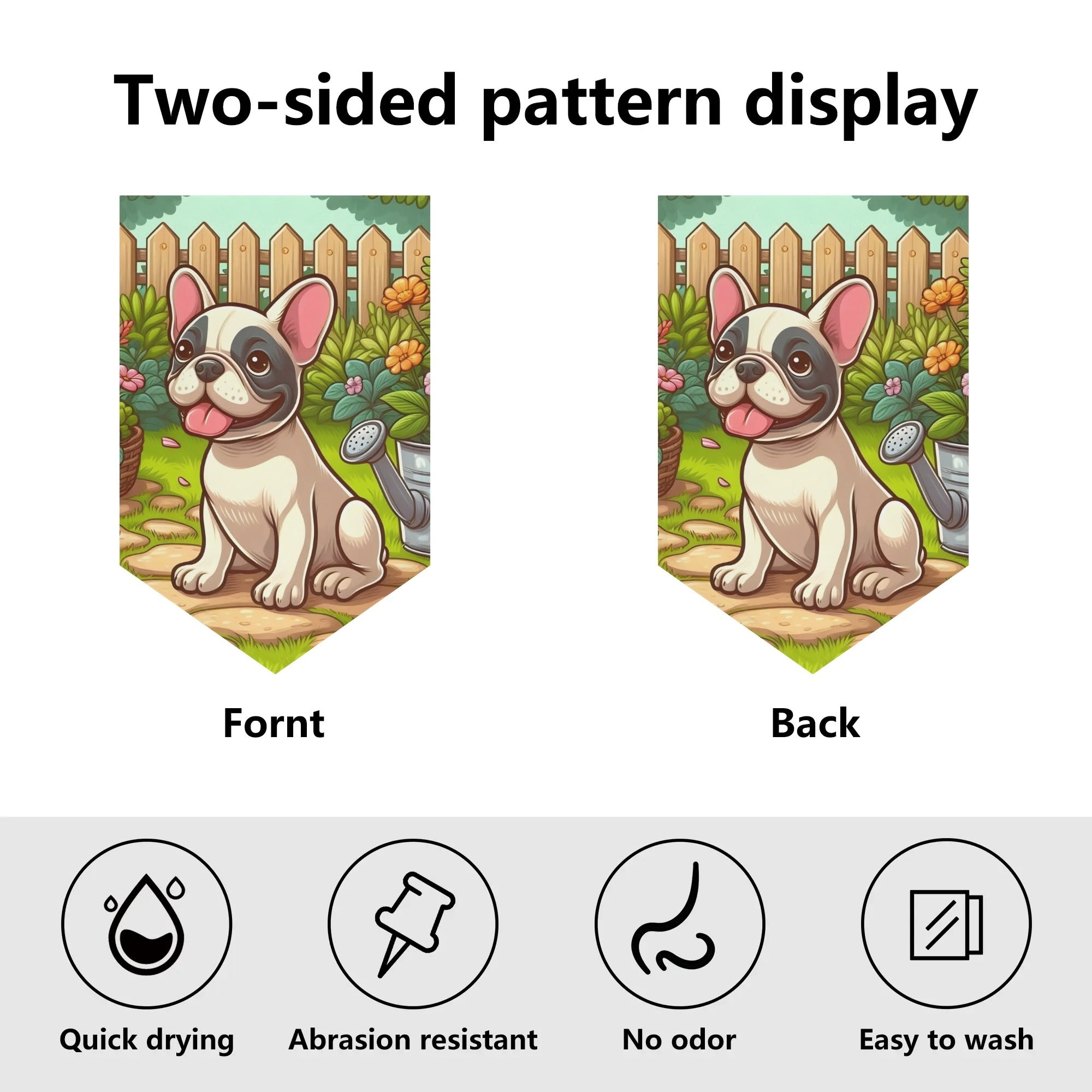 Sophie - Garden Flag Banner