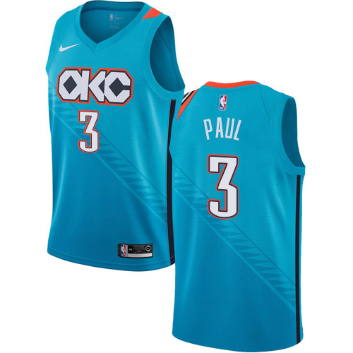 Chris #3 OKC Durable Design NBA Performance Jersey Game-Day