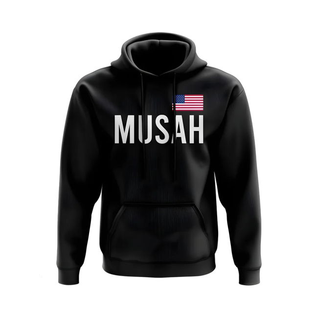 Elite Aero-Dynamic Yunus Musah Usa Name Hoody (Black)