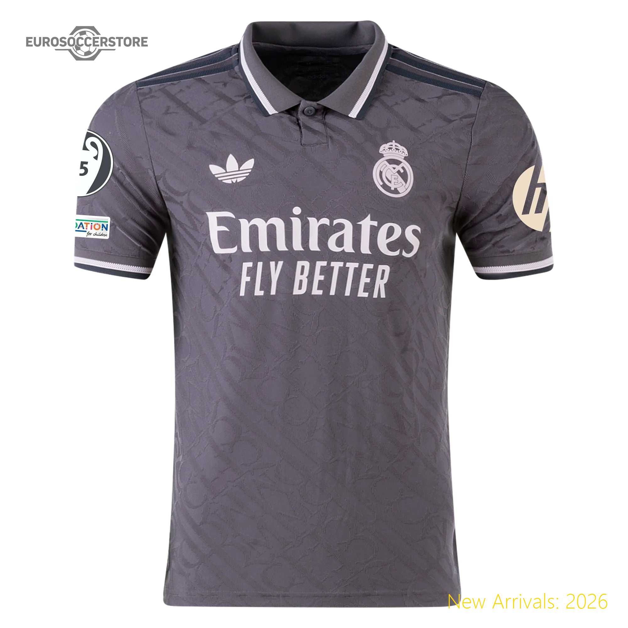Eye-catching Men Rma Team Third Professional Jersey 2023