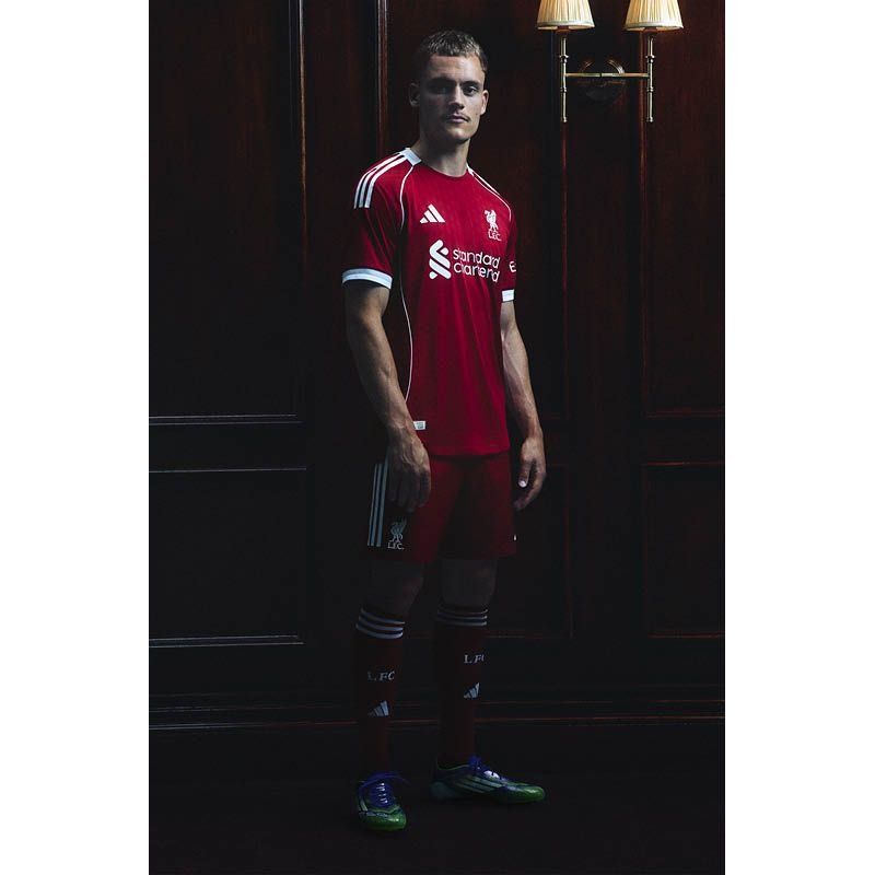 Liverpool Home Shirt 2025/26 For Algeria Football Fans