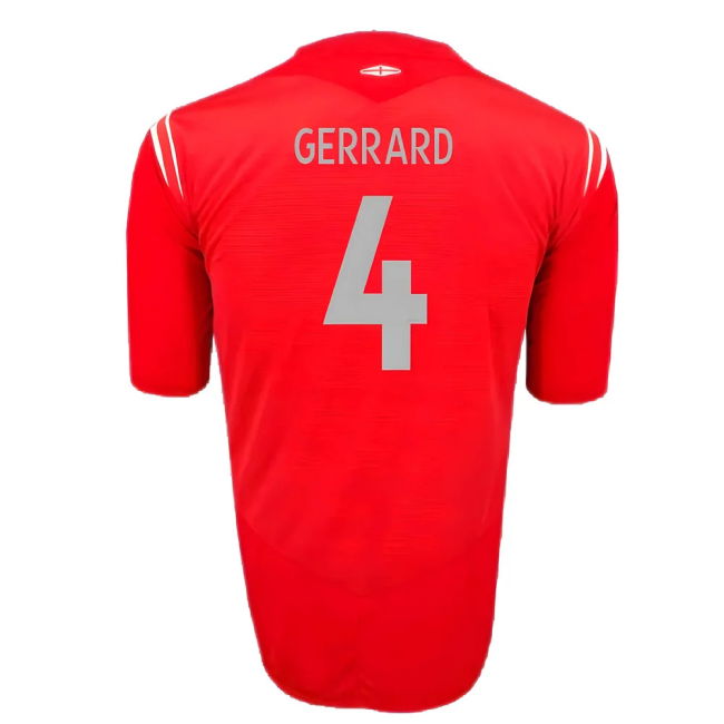 England 2004-06 Away Shirt (2XL) (Excellent) (Gerrard 4)
