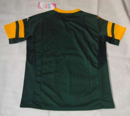 Comfort Fit Rugby World Cup 2015 South Africa Green Shirt