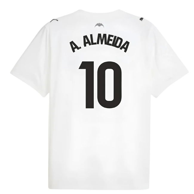 Almeida 10 Official Licensed Valencia Home Supporter Kit for Adults