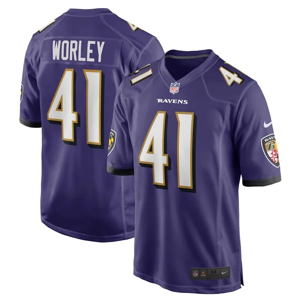 Performance Baltimore Ravens Game Jersey - Premium Purple NFL Fan J...