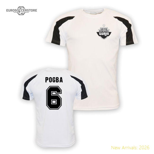 Premium-grade Paul Pogba Juve Sports Training Training Jersey (white)