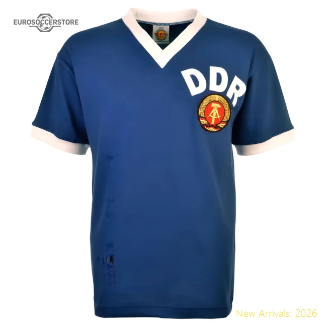 East Germany (DDR) 1974 World Cup Kids Retro Football Shirt