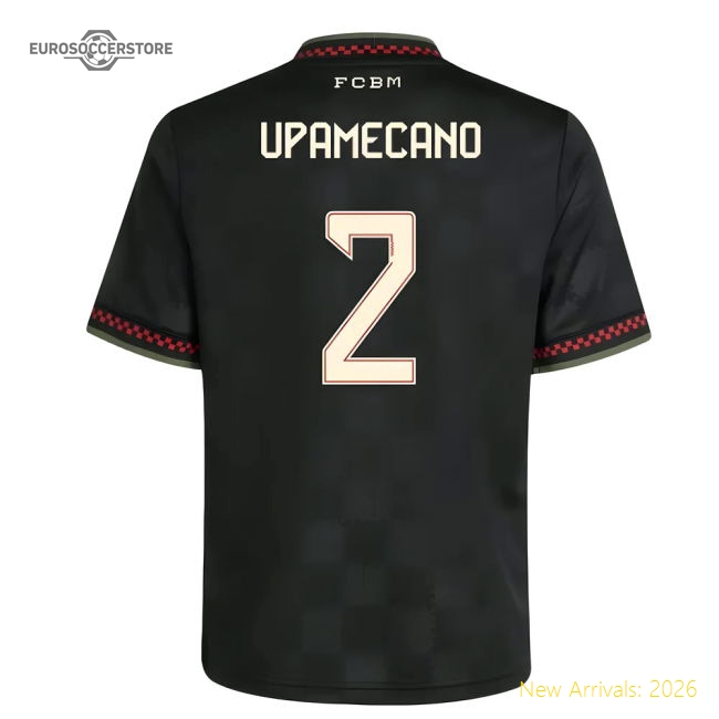 2025-2026 Bayern Munich Alternative Jersey (kids) (upamecano 2)