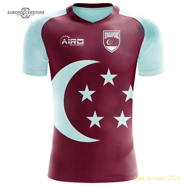Singapore Concept 20252026 Home Official Jersey Moisturewicking