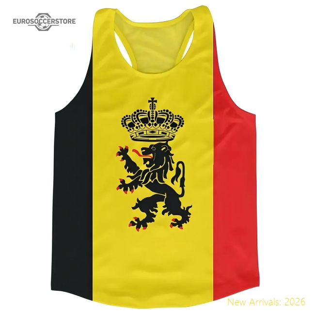 Elite Belgium 2024-2025 Official Regular Jersey Temperature-control