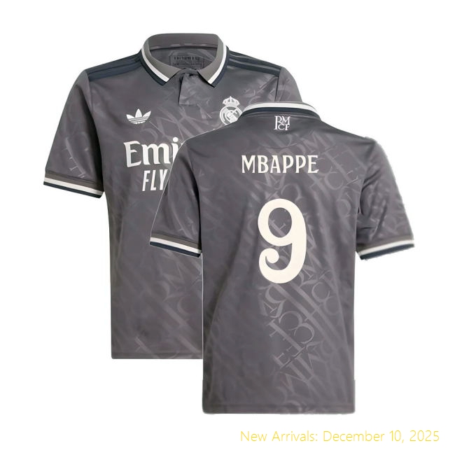 2024-2025 Real Madrid (rm) Third - Premium Replica - Match Quality