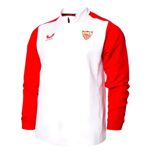 Premium 2023-2024 Sevilla Home With Classic Design - Champions League