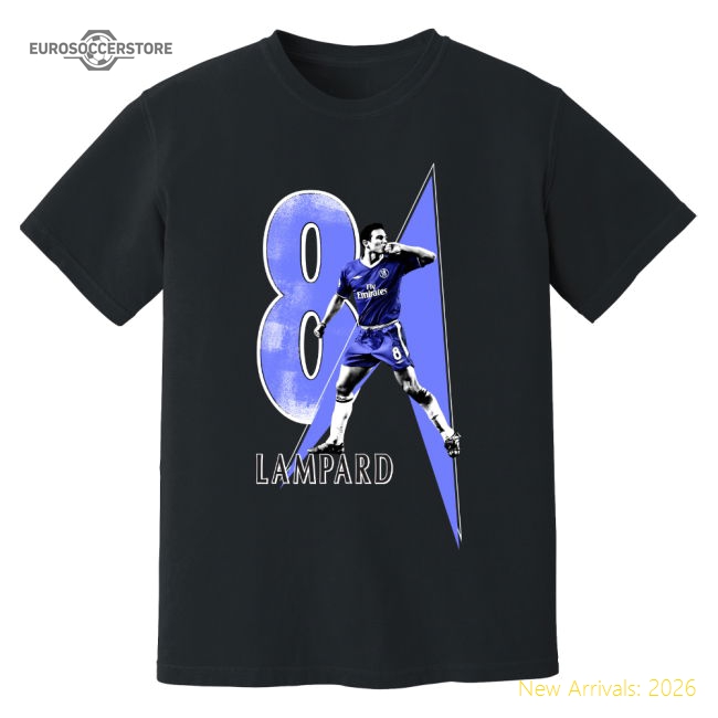 Official Frank Lampard Chelsea Premier League Legend T-shirt (black