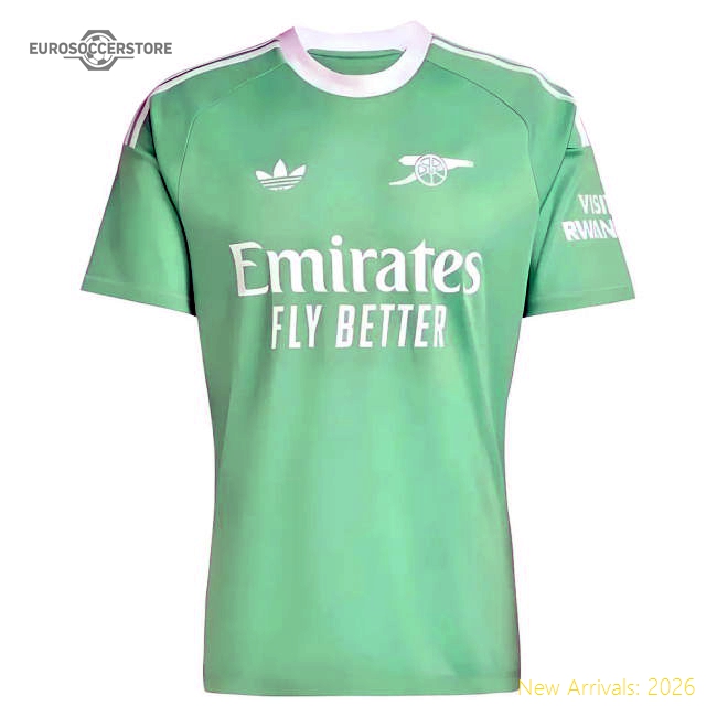 2025-2026 Arsenal Third Goalkeeper Shirt (Green)
