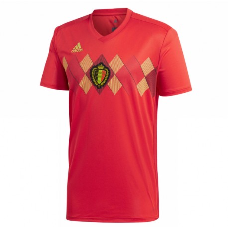 Premium Moisture Wicking Belgium Home 2018 Soccer Jersey Shirt