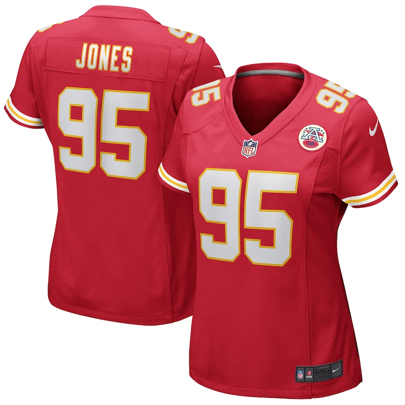 None Chris Jones KC Chiefs Victory Elite Jersey for NFL Fans