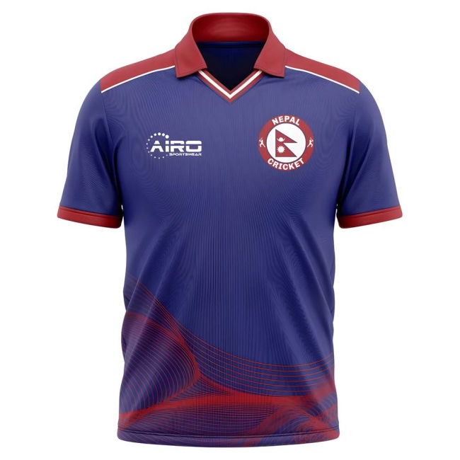 Match-Ready Collector'S-Item 2025-2026 Nepal Cricket Concept Shirt -