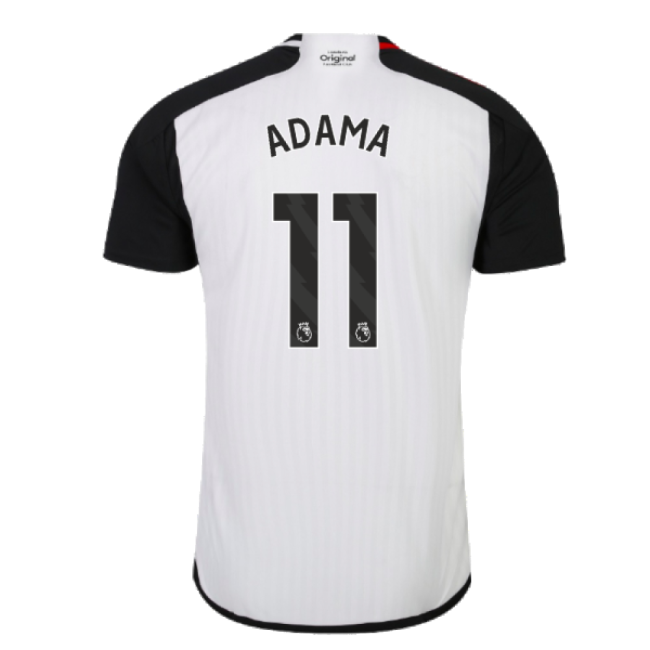 Faithful Fulham Fulham Home Shirt Adama #11 Pro Series Fresh Look ...