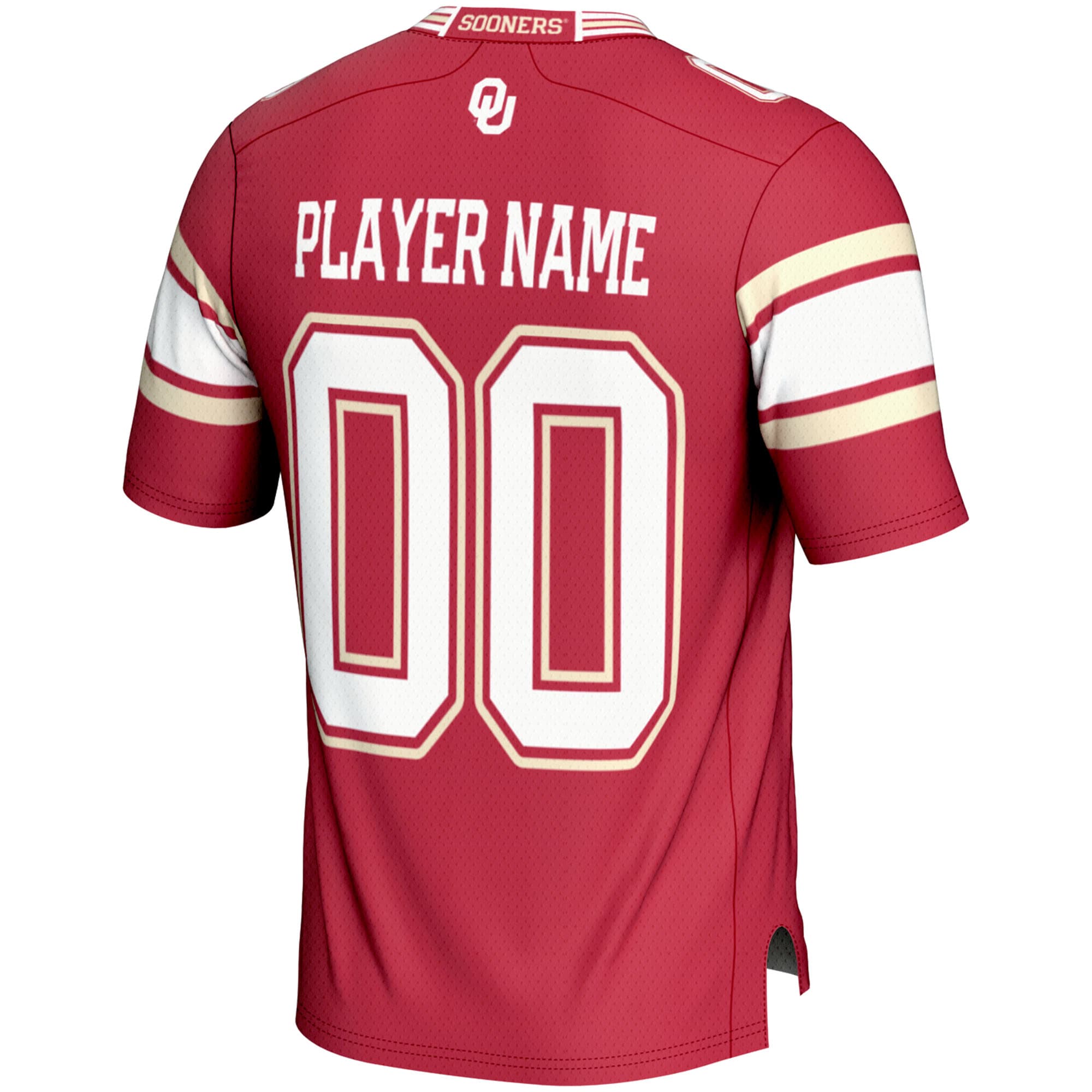 [NJP] Oklahoma Sooners GameDay Greats NIL Pick-A-Player Football Jersey - Crimson