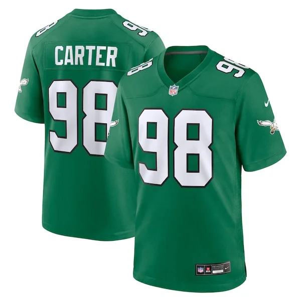 None Game NFL Jersey - Green | Performance Football Apparel | NFL Foot