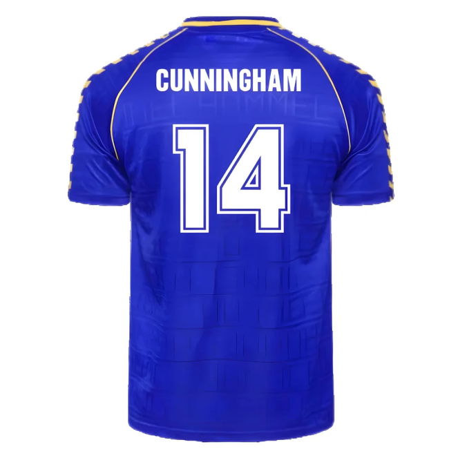 1988 Wimbledon Hummel Retro Home Shirt (Cunningham 14)