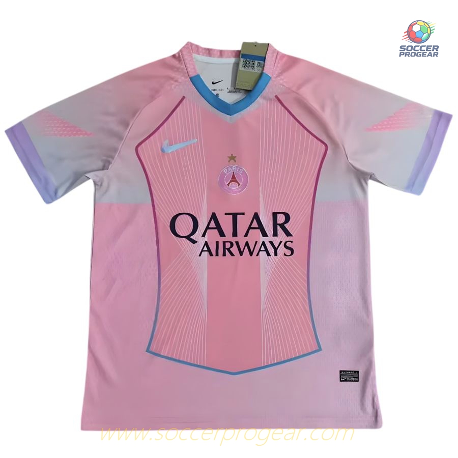 PSG Fan Edition Pink Concept Team Jersey 2025/26 Collection Children