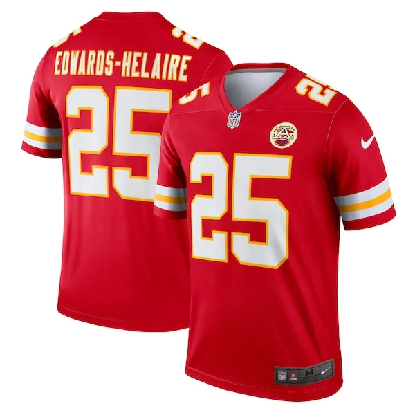 Performance Kansas City Chiefs  Jersey - Premium Red NFL Fan Jersey...
