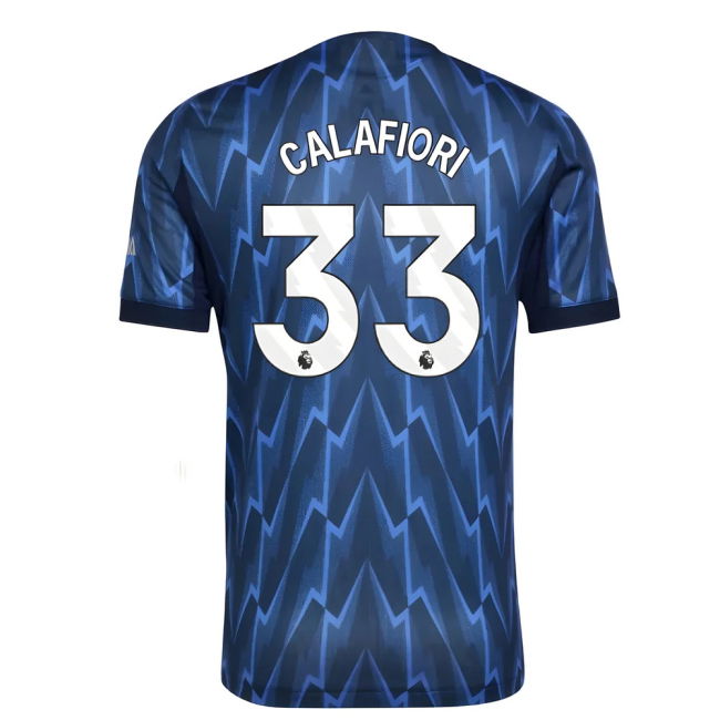 2025-2026 Arsenal Authentic Away Shirt (Calafiori 33)