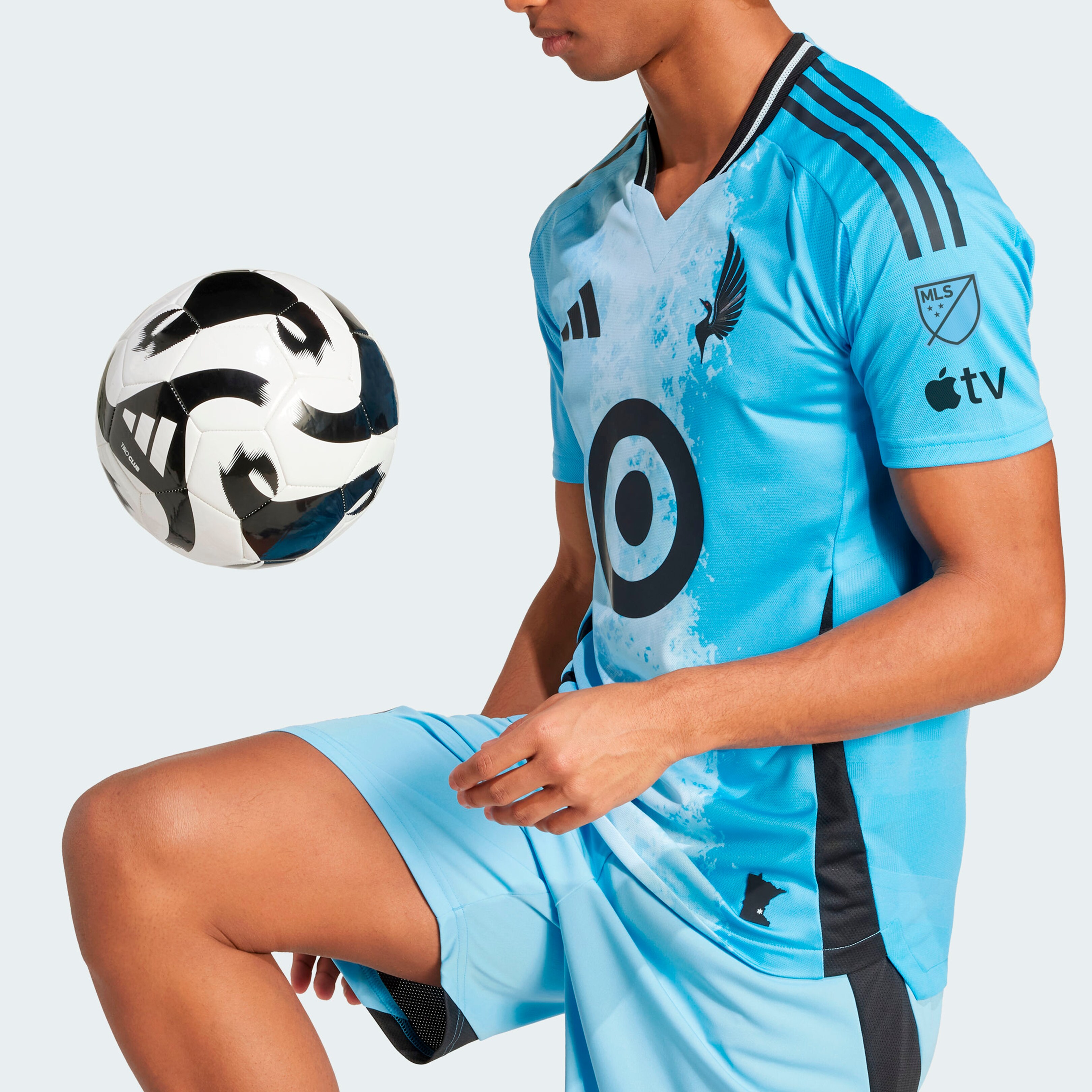 [JED] Minnesota United FC 2025 CONVERGENCE On-Field Authentic Patch Jersey - Blue