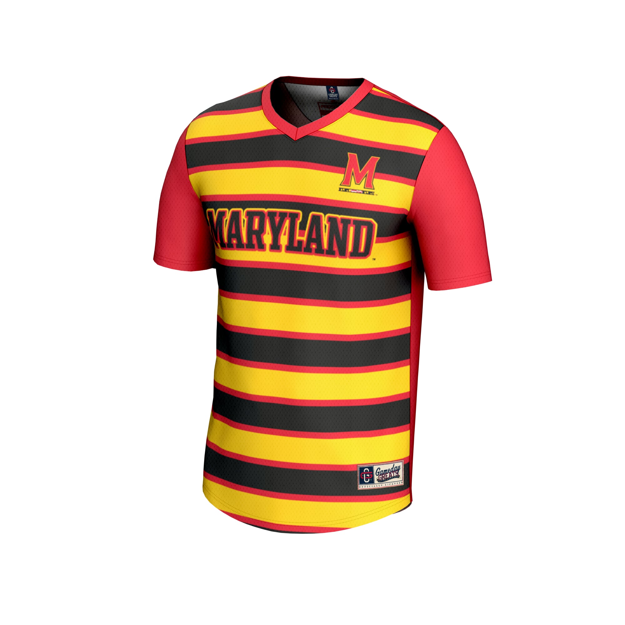 Maryland Terrapins GameDay Greats Youth Men's Soccer NIL Pick-A-Player Fashion Jersey - Red