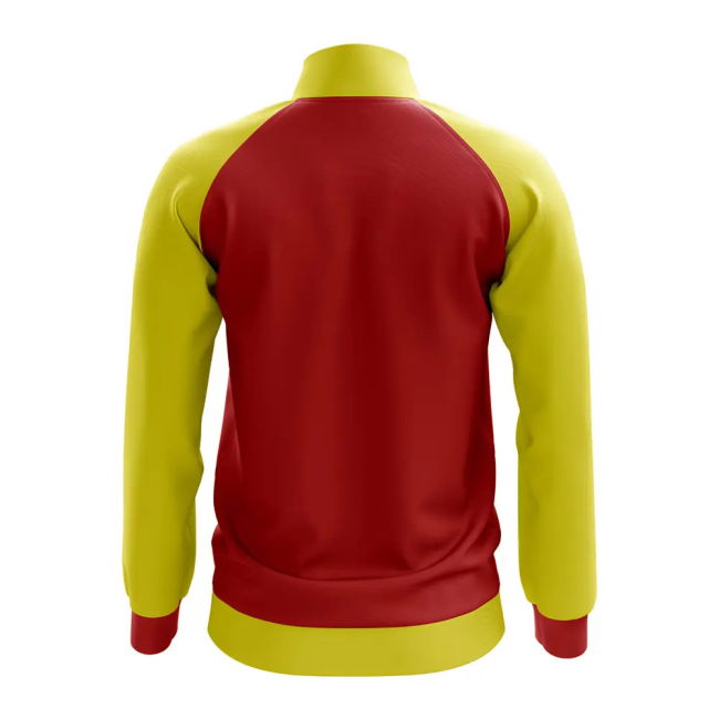 Premium-Quality Mauritius Concept Football Track Jacket (Red)