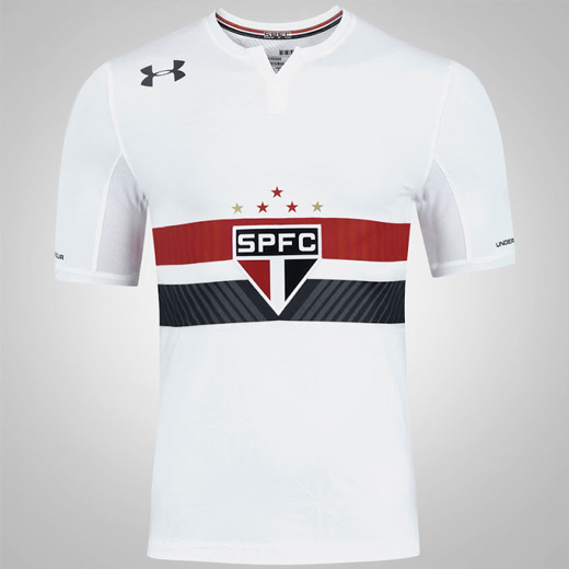 Professional Grade Sao Paulo Home 201718 Soccer Jersey Shirt