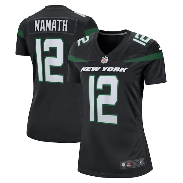 None Joe Namath  Jersey - Black | NFL Player Jersey | NFL Football
