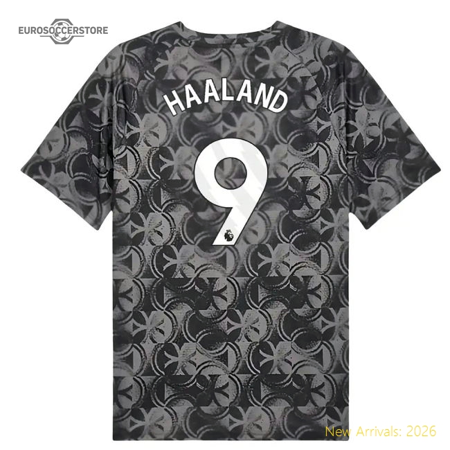 2025-2026 Premier League Team Home Luxury Jersey Haaland Nike Dri-fit