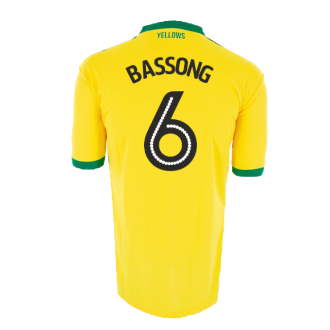 Professional Grade Official Norwich Home Shirt Good Xxl Bassong #6...