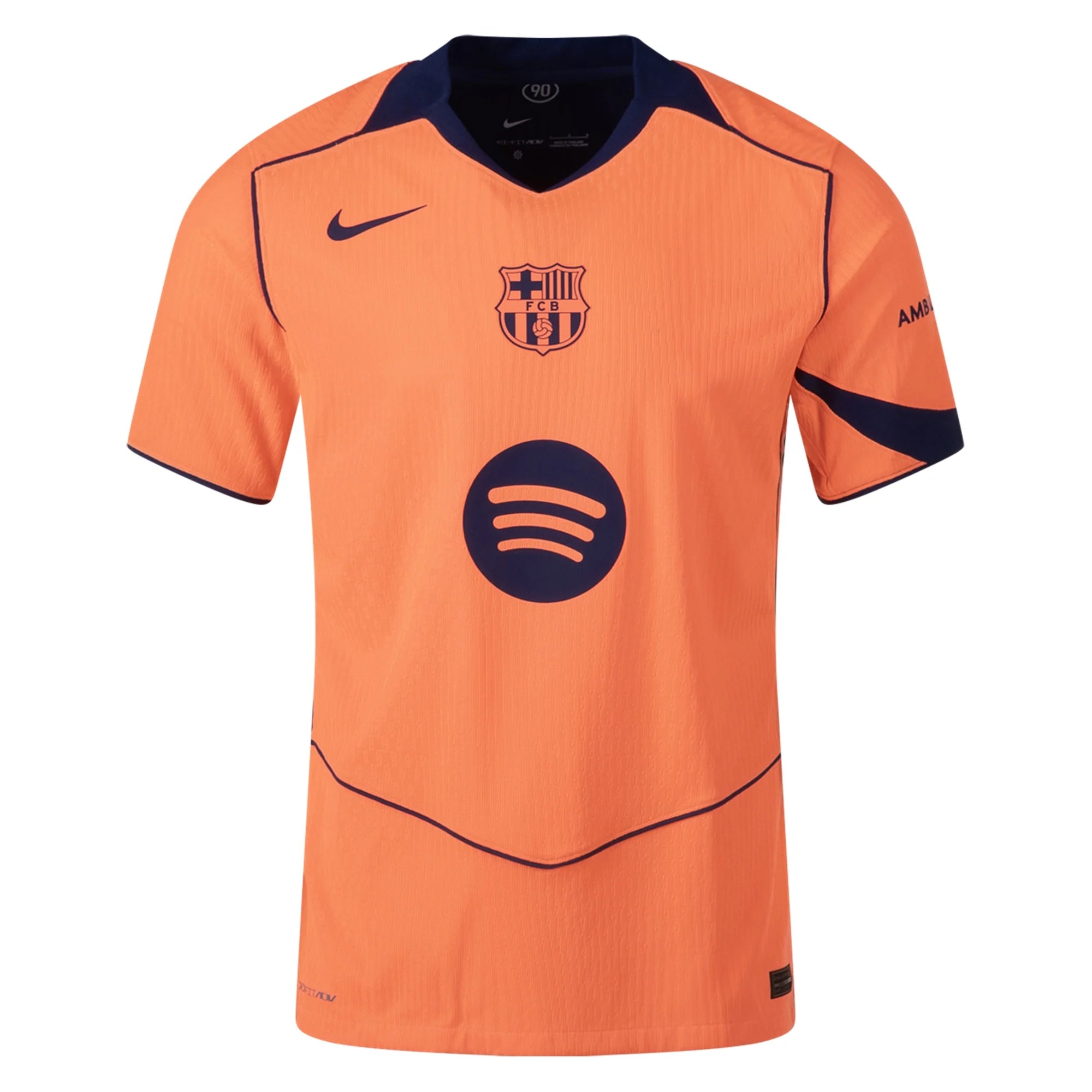 Barcelona Navy) 2025-2026 UCL Third Jersey – Authentic Shirt