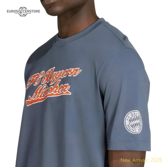 Best-Selling 2025-2026 Bayern Munich Us Tee (Bold Onix)