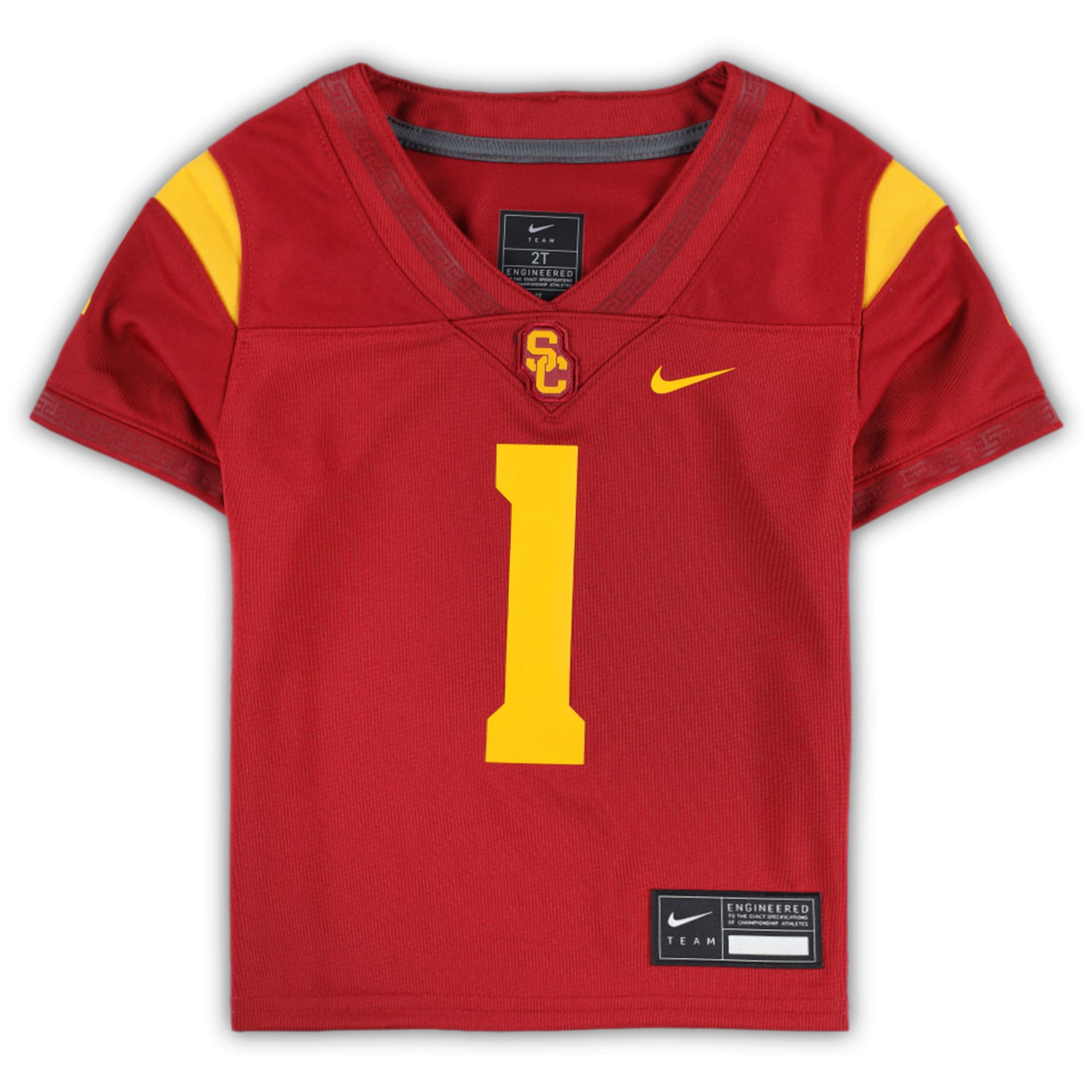 [DDG] USC Trojans Toddler Untouchable Football Jersey - Cardinal