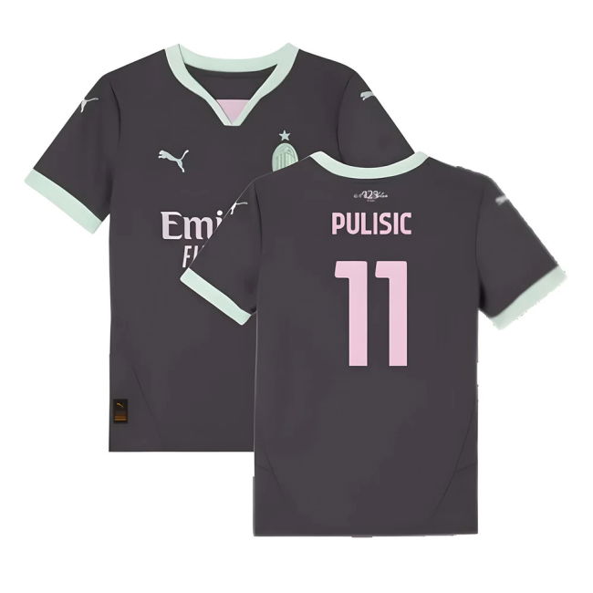 Durable Material Acm Pulisic #11 Latest Edition Devoted Football Kit