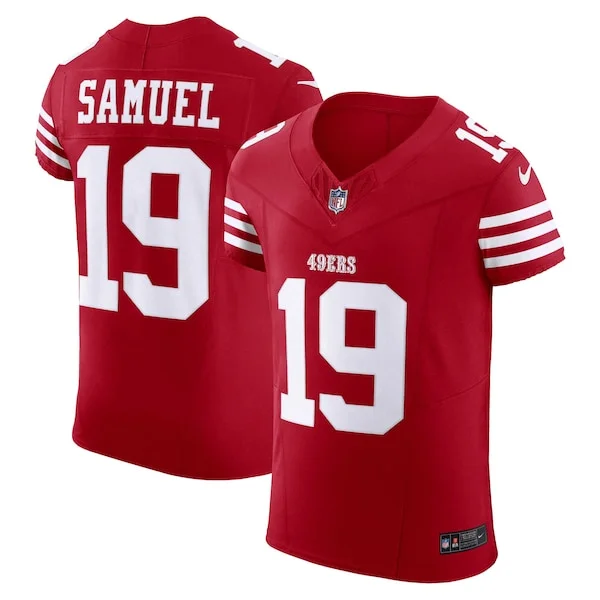 Top-Grade SF 49ers Elite Jersey - Scarlet | NFL Fan Apparel | NFL Foot