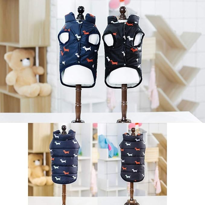 Puffer Jacket For French Bulldogs For French Bulldogs | Non-slip Design