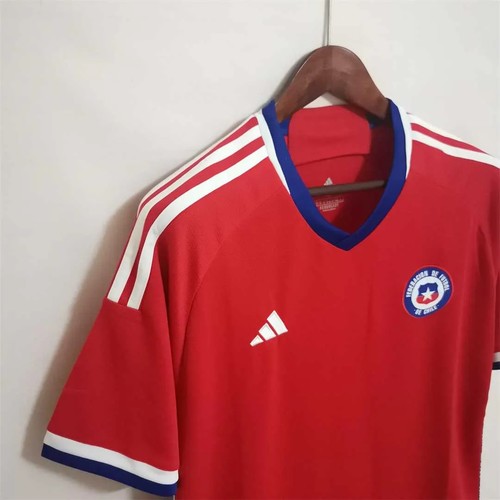 Durable 2022 Chile Camiseta With Retro Design - Long Lasting