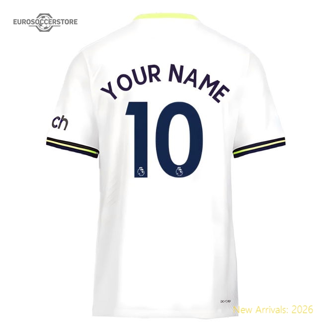 2022-2023 Tottenham Hotspur Vapor Home Shirt (your Name)