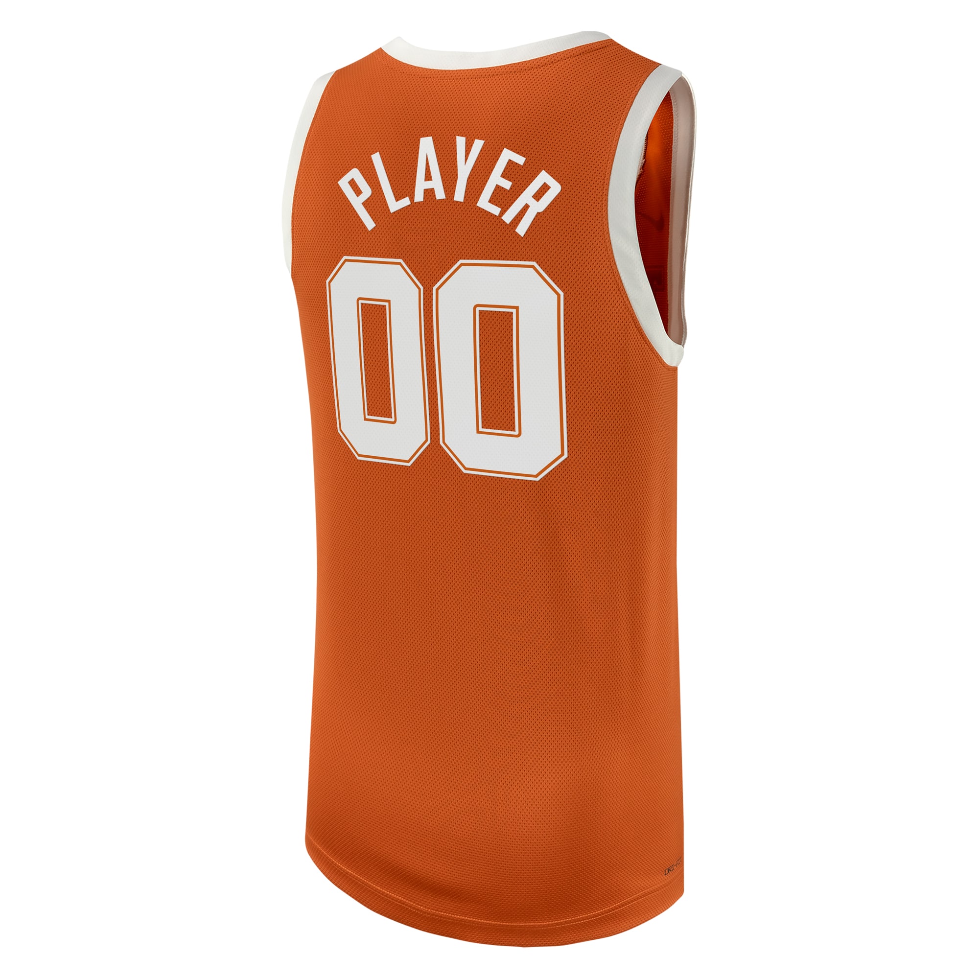 [NJP] Texas Longhorns NIL Pick-A-Player Men's Basketball Replica Jersey - Texas Orange