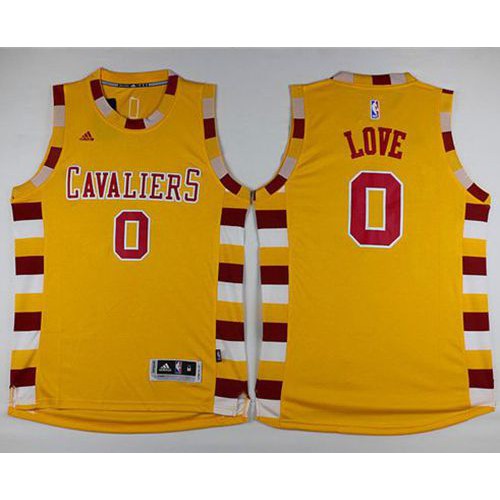 Gold Cleveland Cavaliers #0 Jersey - On Sale Premium Quality