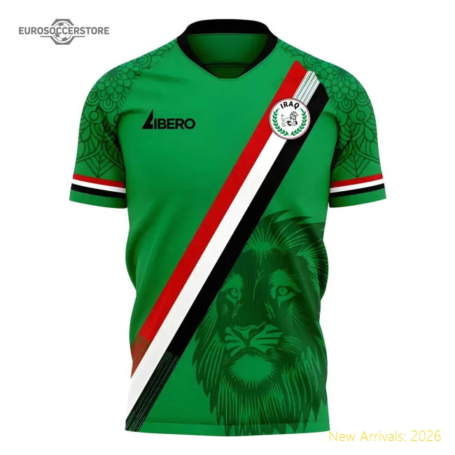 Elite Iraq Concept 20252026 Home Kit () Lightweight Climalite