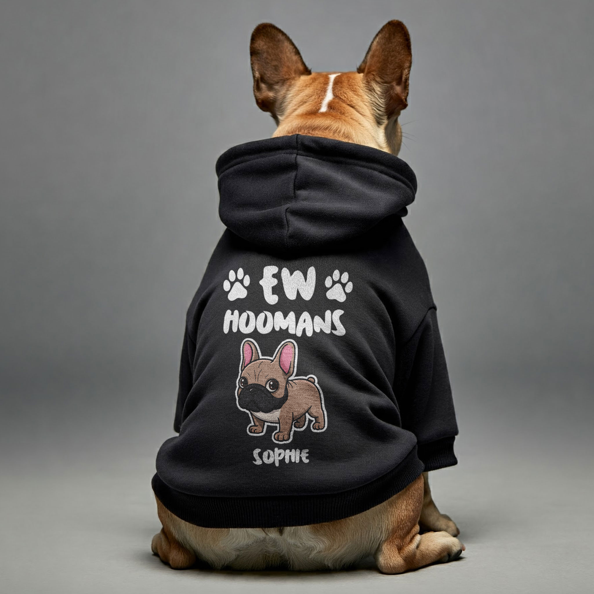 French Bulldog Personalized French Bulldog Hoodies With Funny Quotes
